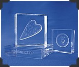 clear acrylic heart stamps